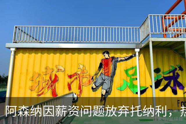 阿森纳因薪资问题放弃托纳利，热刺9.02亿元总价敲定交易